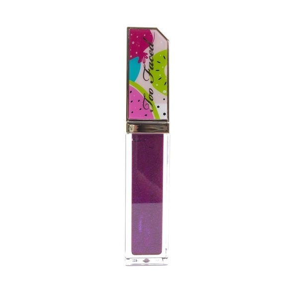 Too Faced Tutti Frutti Shimmer Lip Gloss Plum Crazy Purple Shimmer - Picture 4 of 7